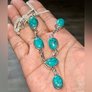 Blue Tibet Turquoise Necklace